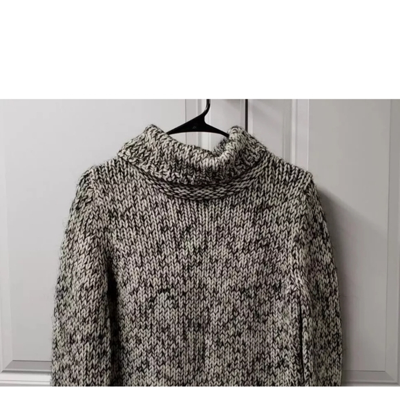 Express Women's Sweater Size: Large Wool Mohair Blend Mock - Picture 2 of 11